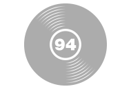 94 grey vinyl logo