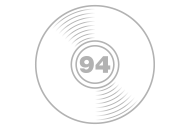 94 white vinyl logo